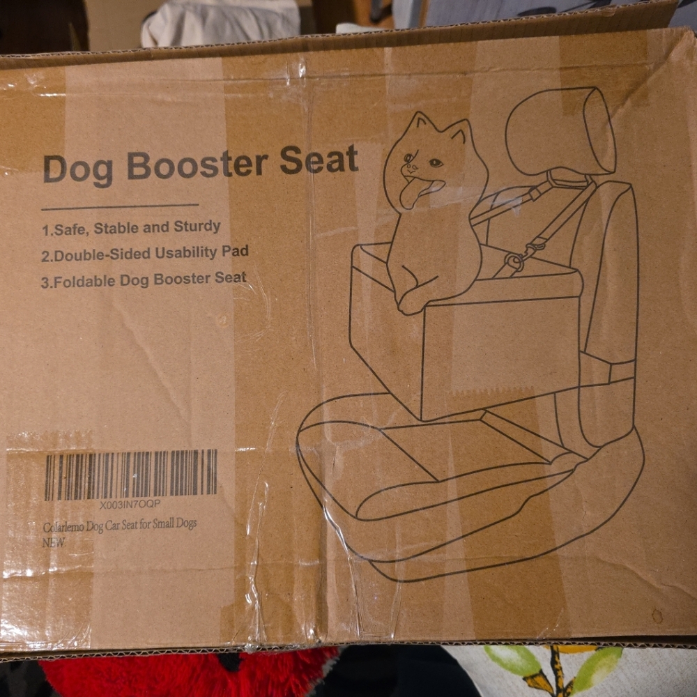 PetSafe Dog Booster Seat - Secure Travel Carrier in Brown